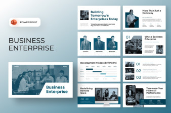 Business Enterprise Presentation PowerPoint Template